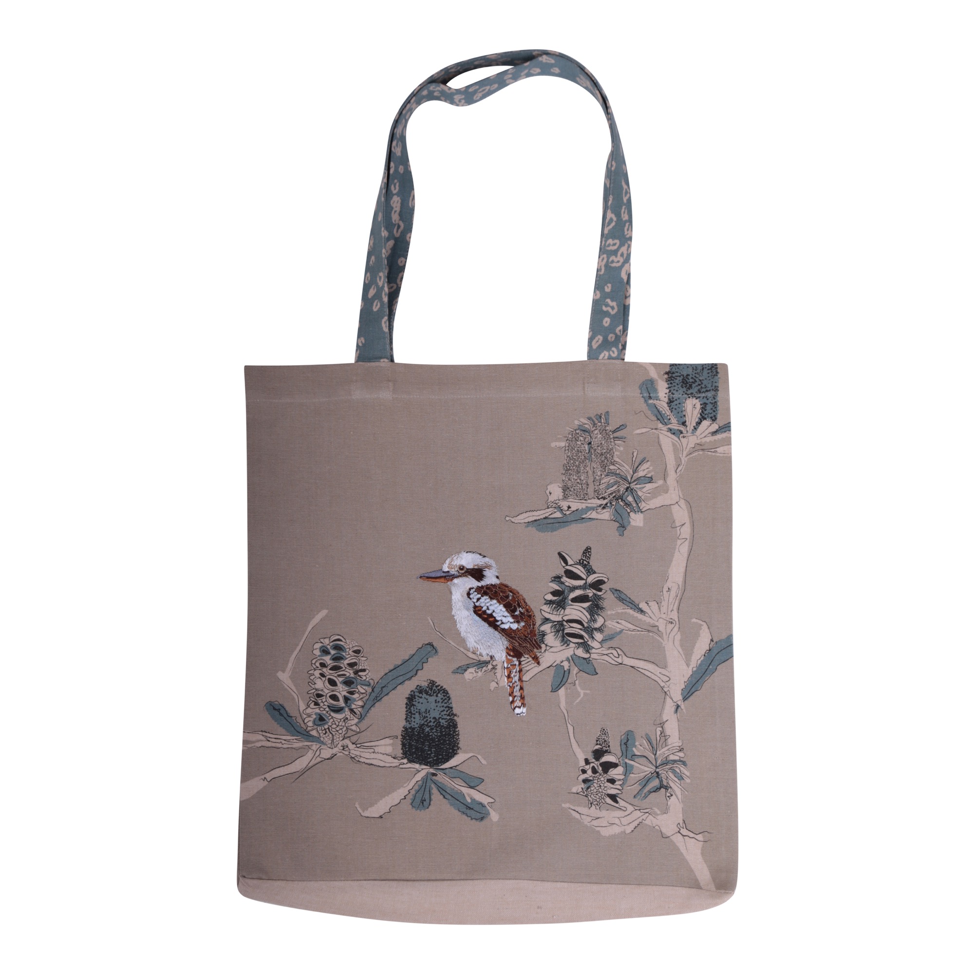 Kookaburra & Banksia - Shopper Bag - The Linen Press